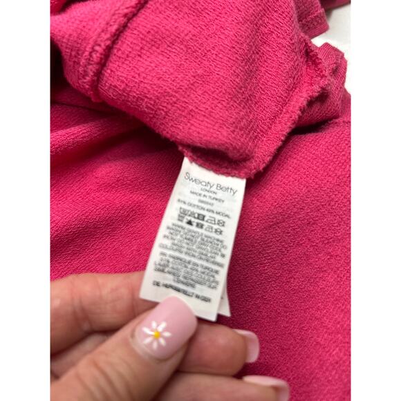 Sweaty Betty Women’s After Class Active Sweatshirt Size XS Tayberry Pink - Picture 8 of 8
